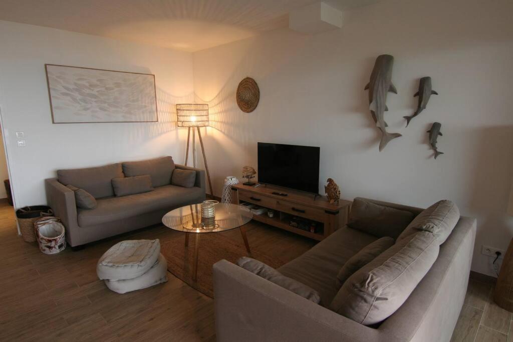 Ajaccio Maison Bord De Mer Dans Residence Avec Piscine エクステリア 写真